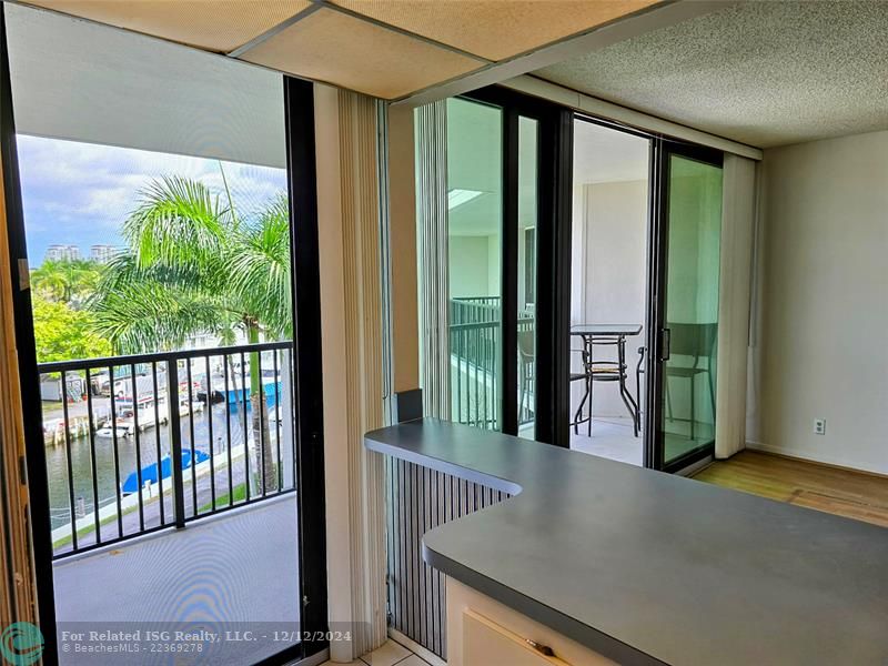 Kitchen with a view