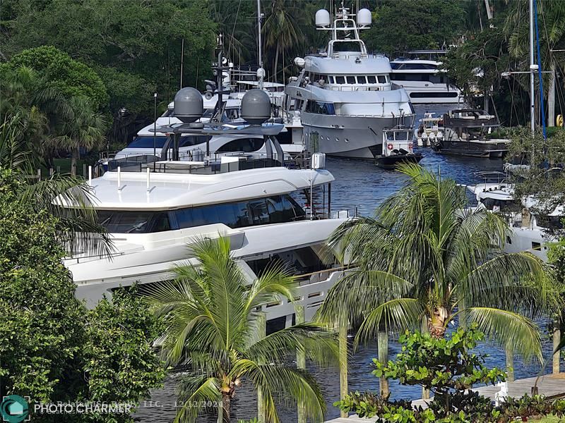 A daily boat parade along the 