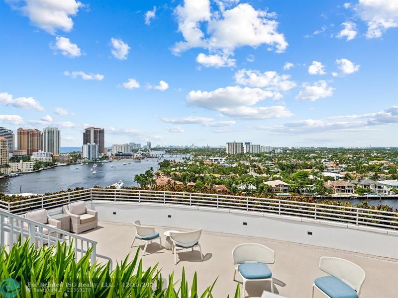 Serene Roof Top Common Area