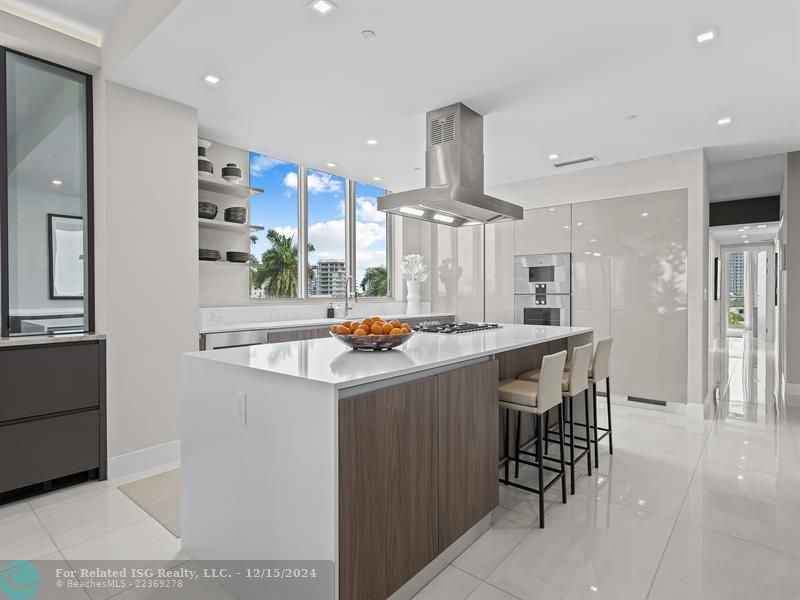 Kitchen decorated by SLK Interiors