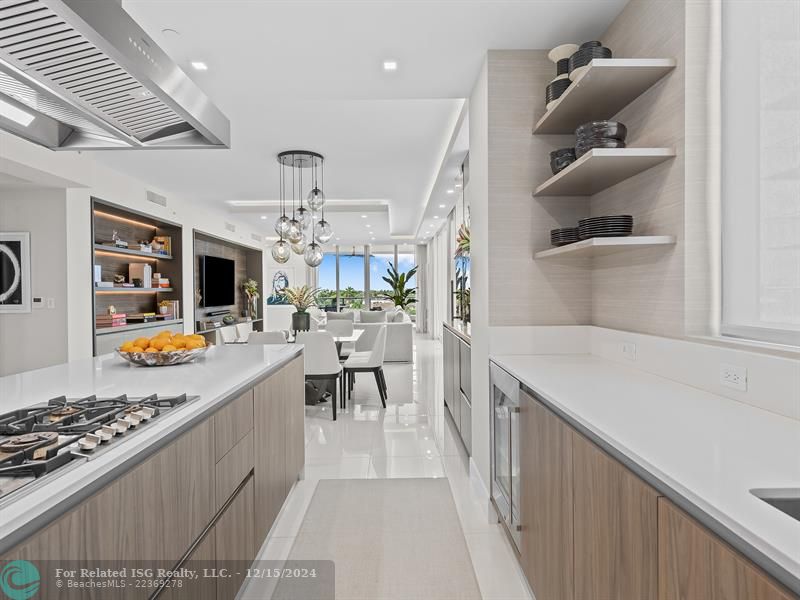 Kitchen decorated by SLK Interiors