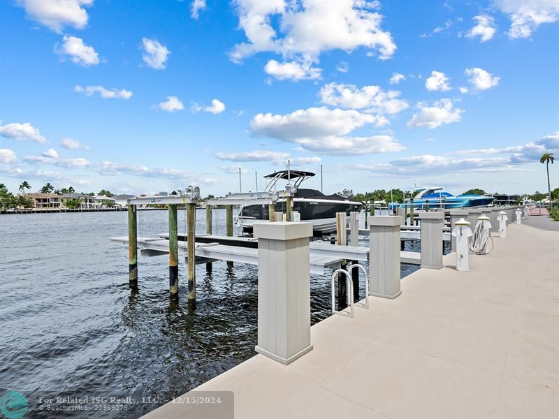 PRIVATE DEEDED DOCK ~ Largest in complex!