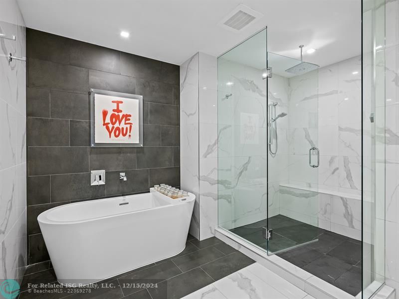 PRIMARY BATH SUITE designed by SLK Interiors