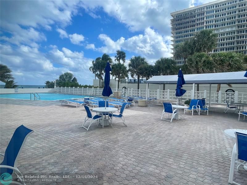 Pool Deck and Canopy