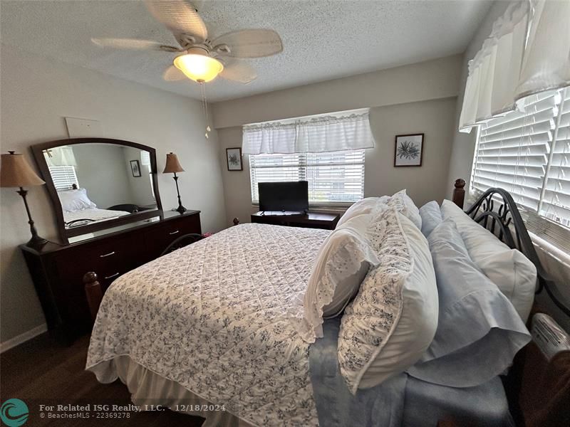 Large 2nd Bedroom. This furniture leaves with Seller