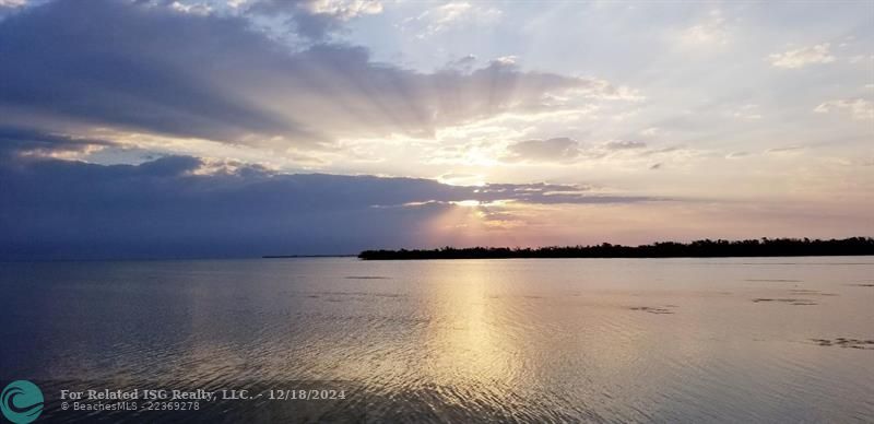 Summer water view