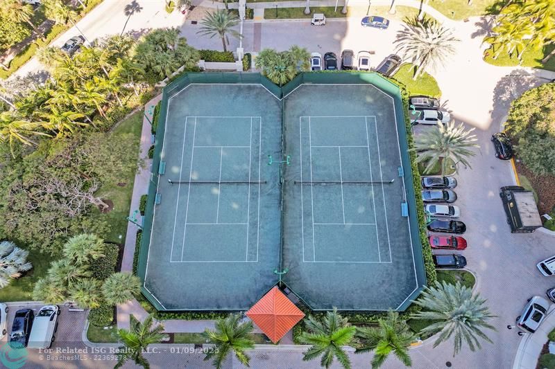 Tennis courts