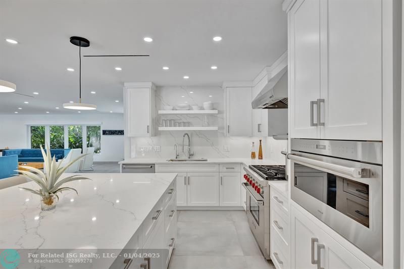 Stunning Crisp White Cabinetry