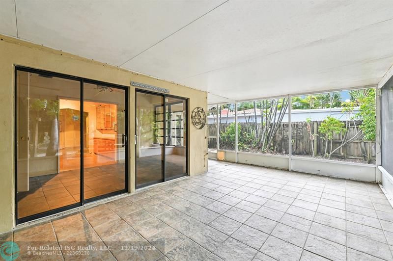 Screened Patio