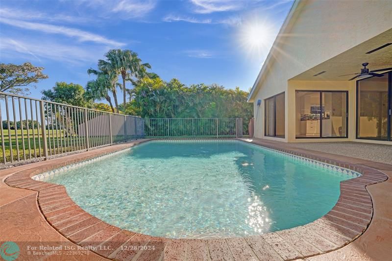 Patio Pool Area