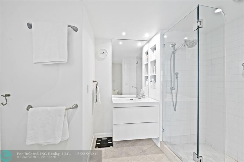 Primary Bath with walk in shower