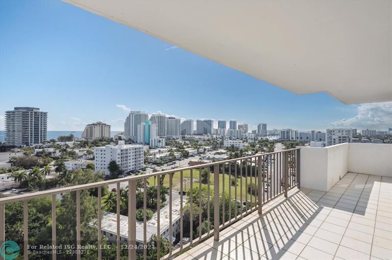 Expansive views of the North Beach Village neighborhood and Ocean views