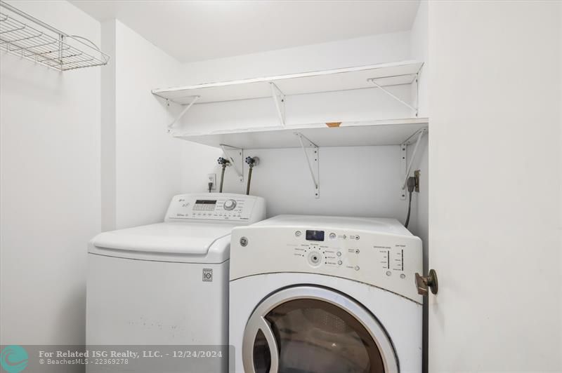 Separate Laundry room