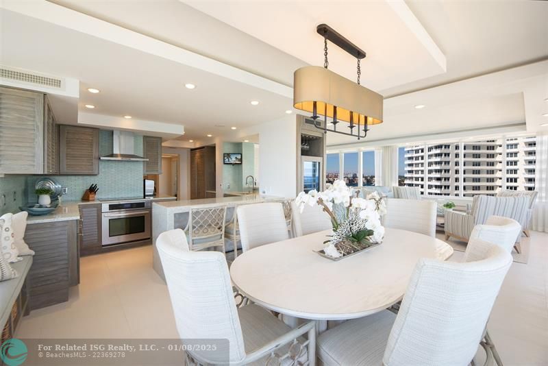 DINING AREA REVERSE VIEW