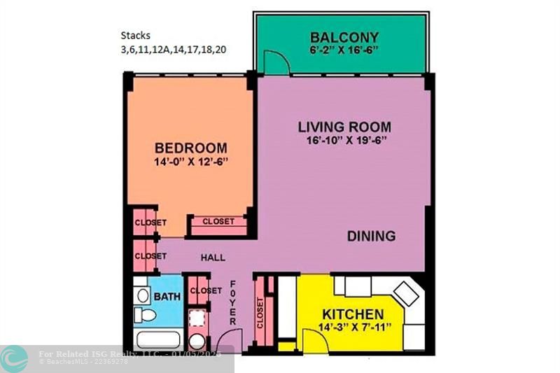 Floor Plan Unit 403