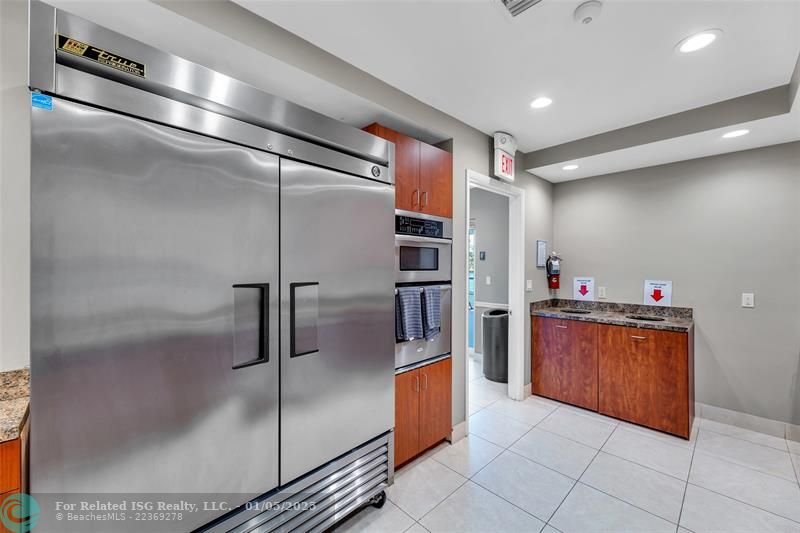 Gourmet Kitchen in Clubhouse on the Intracoastal