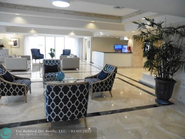 Oceanfront Plaza Lobby