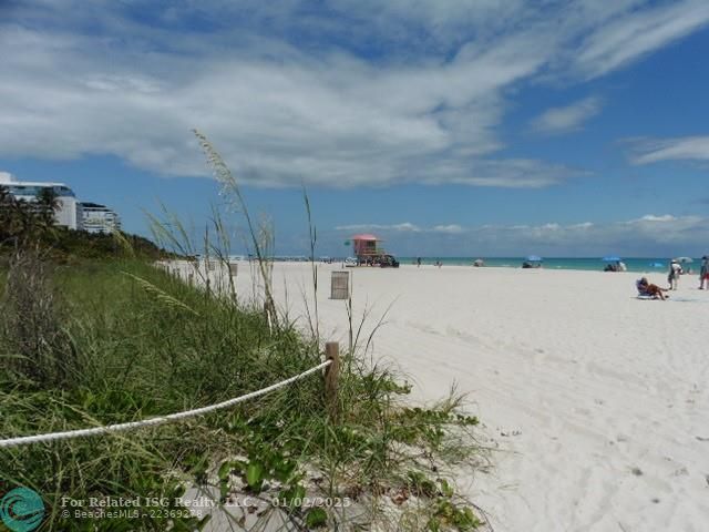 Beach entry off 26th Street.