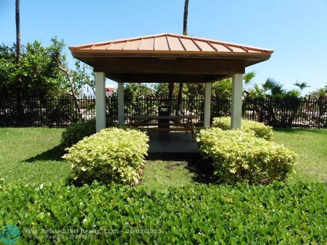 1 of 3 Poolside Picnic Pavilions!