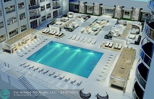 RENDERING OF THE BEAUTIFUL BRAND NEW POOL & DECK