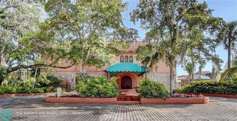 Front Entrance to Main Clubhouse