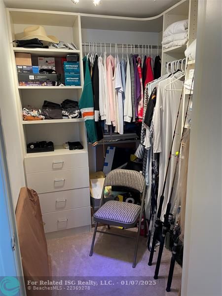 Walk-in Closet - 2nd Bedroom