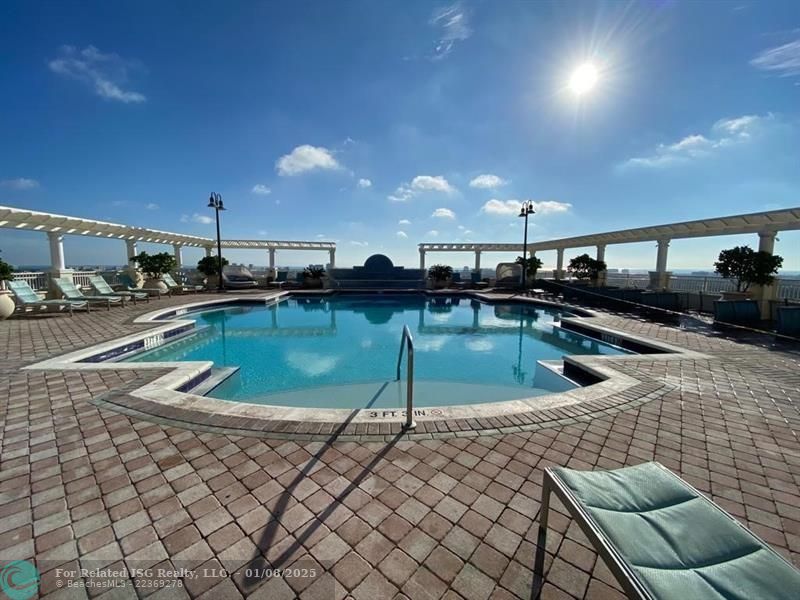 COMMUNITY ROOFTOP POOL