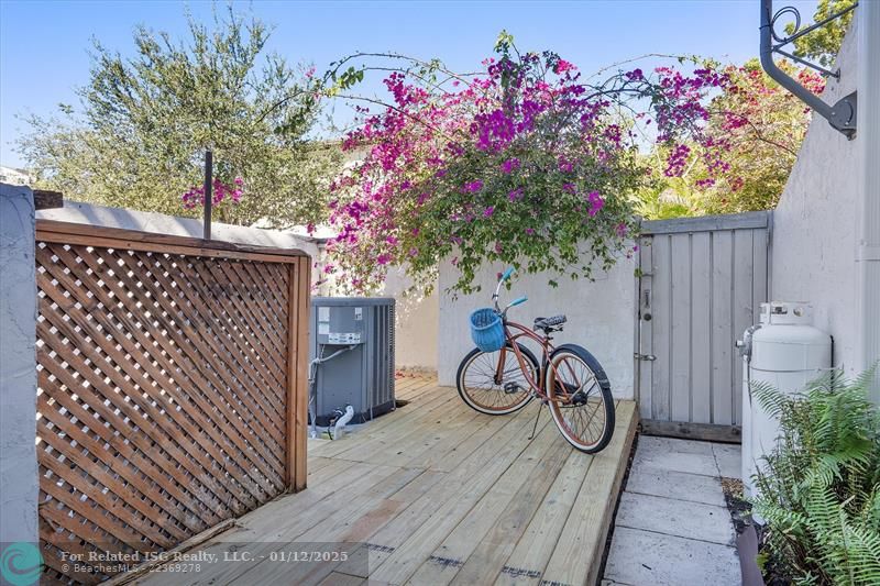 Private residence garden